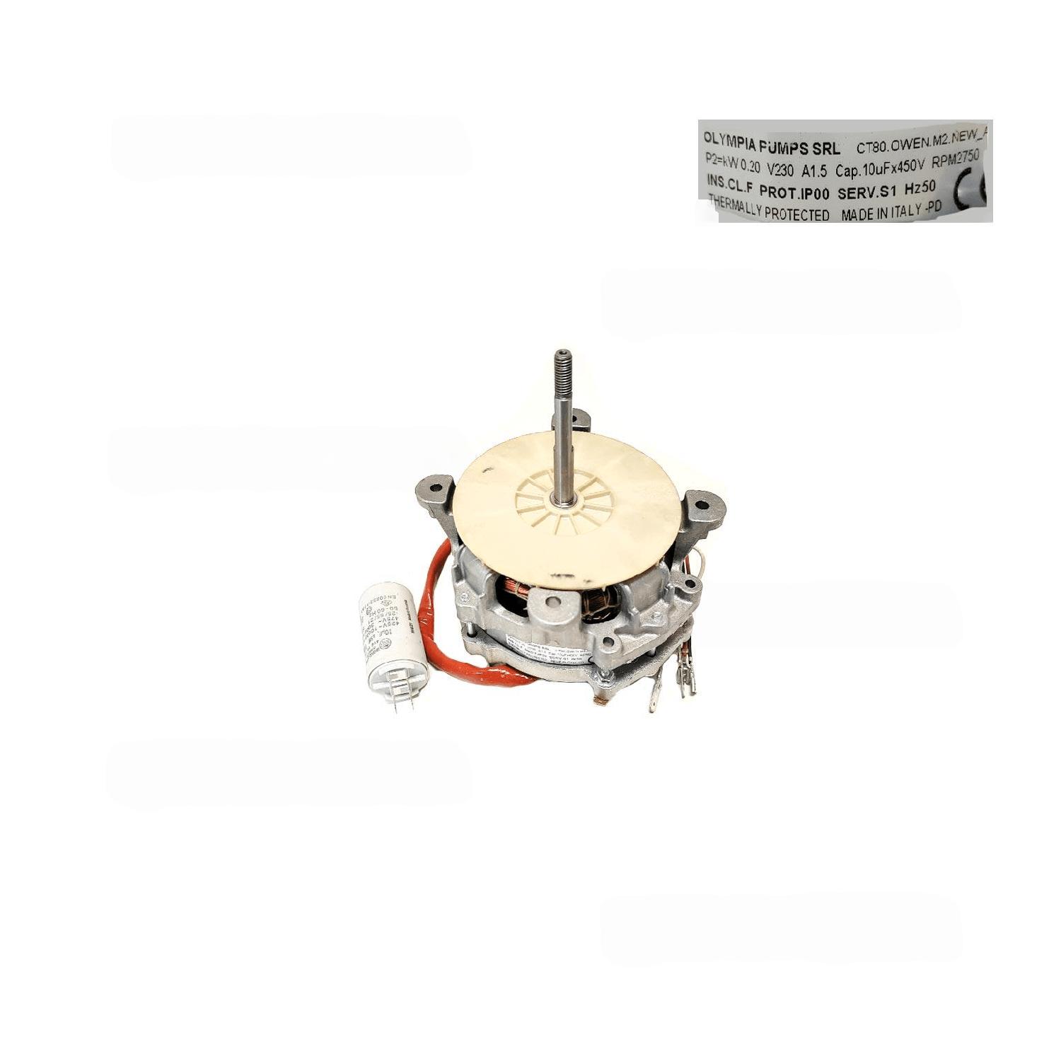 Двигатель СТ80.OVEN.M2  КЭП-4П  Диаметр вала 10 мм.120000060798/120000046317