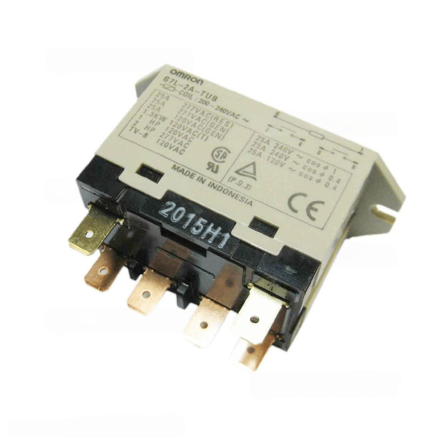 Реле с2 NO контактами 230V АС 30А(Реле Omron G7L-2A TUB AC200/240) 120000061078