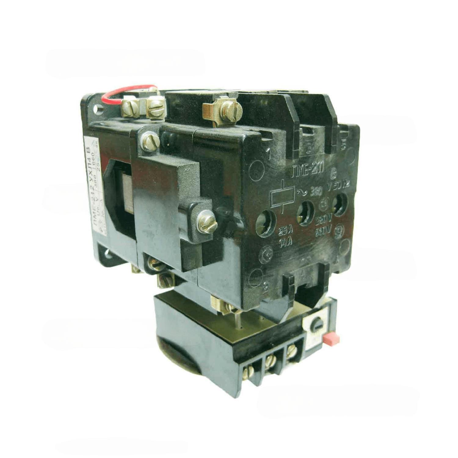 Магнитный пускатель ПМЕ-212 220В 25А