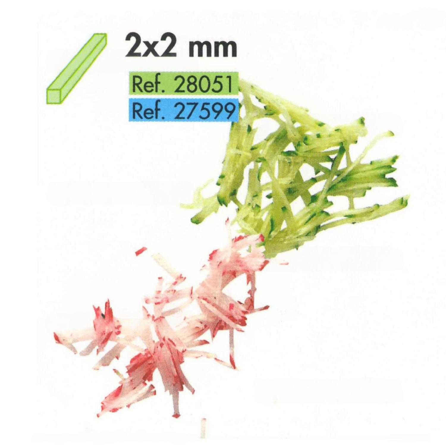 Диск-соломка Robot-coupe 2х2 мм 27599