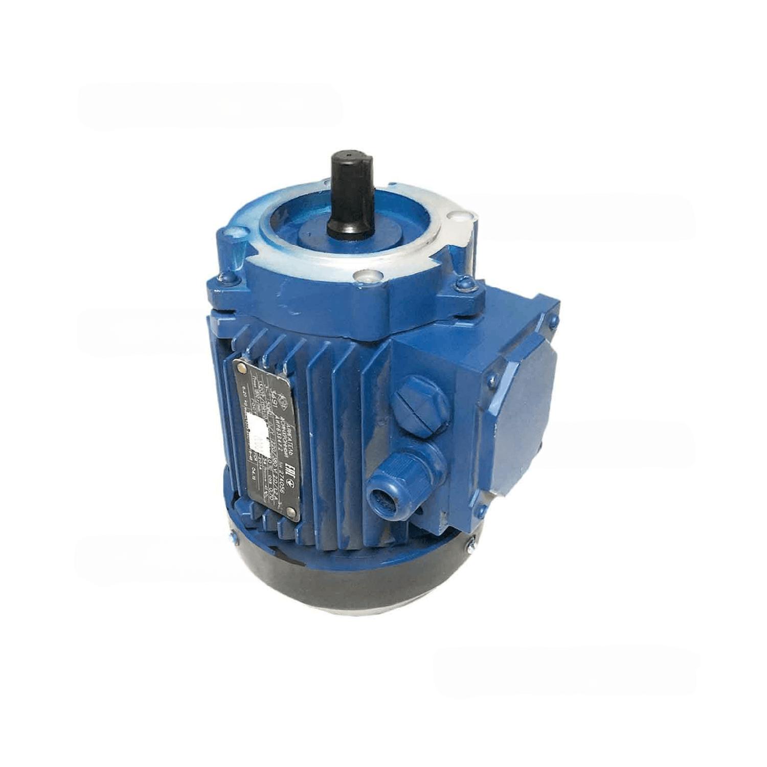 Двигатель АИР М63В4У3 0,37/1500 d1=14мм d20=100мм IP54 МПР-350М-02